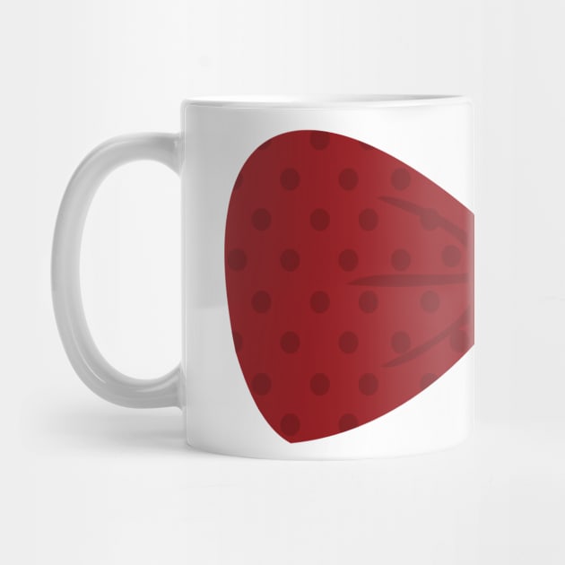 Red polkadot tie by Kristalclick 